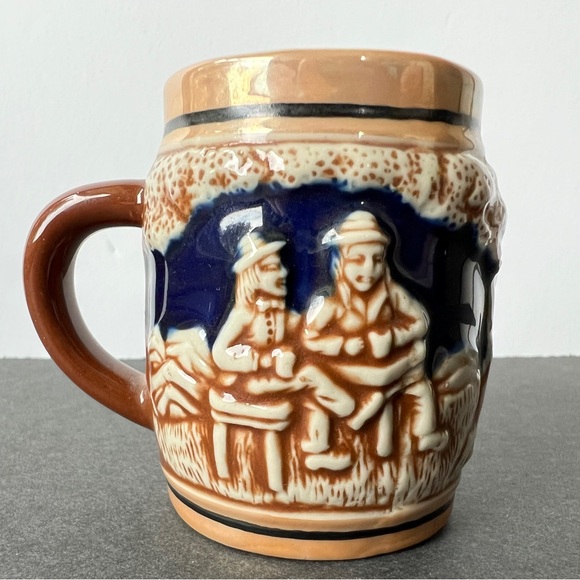 Mini Beer Stein Souvenir from Neuschwanstein Castle Bavaria Germany, Vintage - Picture 3 of 9